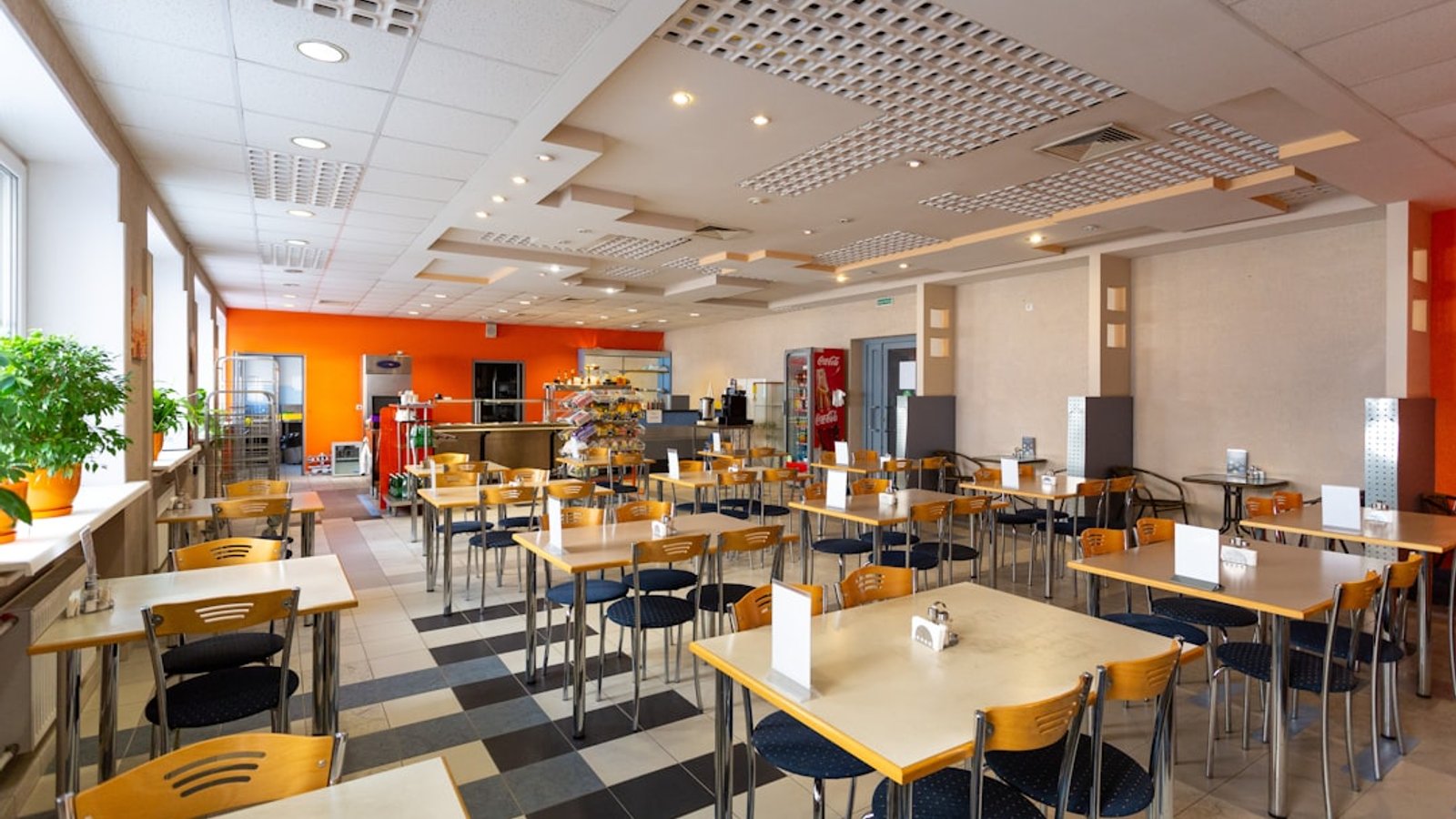 Corporate lunch catering — clean food service for a business event